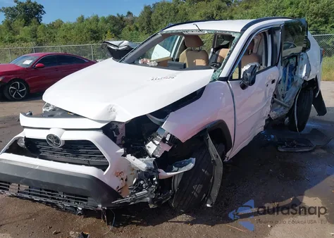 2025 Toyota Rav4 Hybrid Le из США, поврежденный, VIN 4T3LWRFV2SU187453